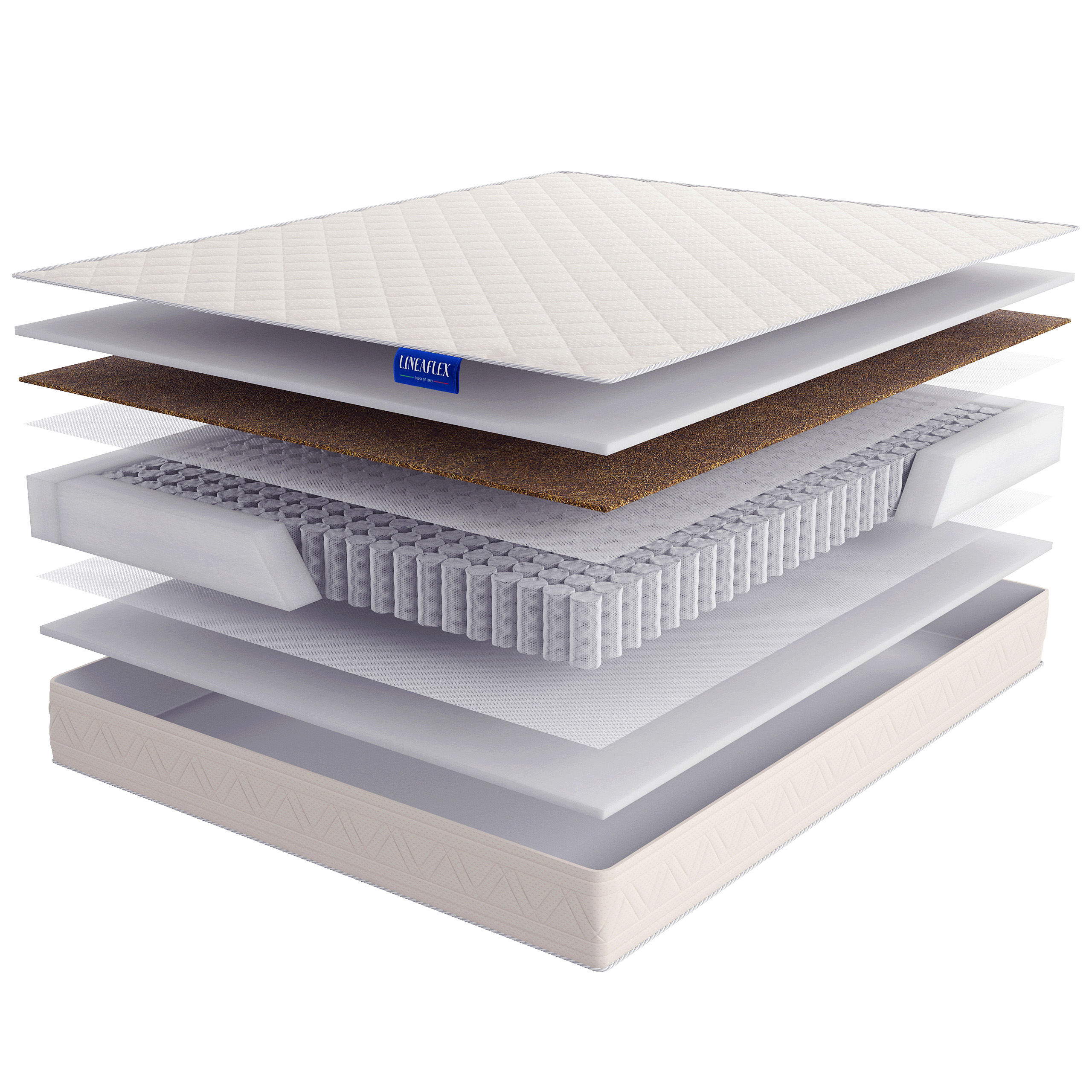 Ортопедический матрас Fellena на основе блока независимых пружин  120x200