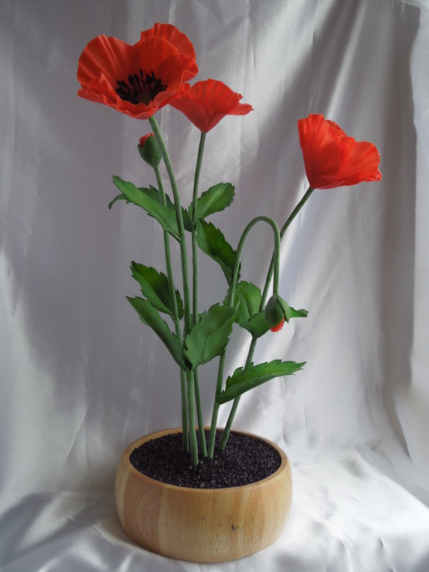 Фото из портфолио Цветы из холодного фарфора – фотографии дизайна интерьеров на INMYROOM