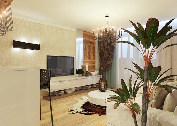 Фото из портфолио Гармония для двоих – фотографии дизайна интерьеров на INMYROOM