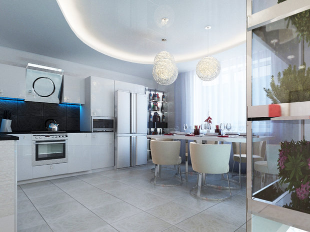 Фото из портфолио 3к.кв. в ЖК Ямайка 104 кв.м. – фотографии дизайна интерьеров на INMYROOM