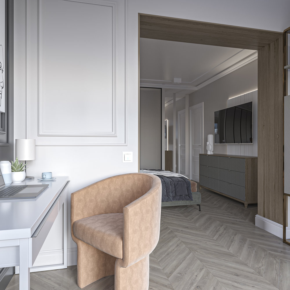 Фото из портфолио Двухкомнатная квартира в современном стиле – фотографии дизайна интерьеров на INMYROOM Фото из портфолио Двухкомнатная квартира в современном стиле – фотографии дизайна интерьеров на INMYROOM