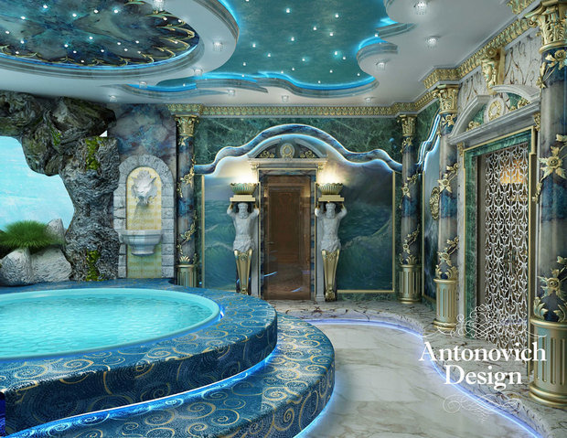 Фото из портфолио Хаммамы от студии ANTONOVICH DESIGN – фотографии дизайна интерьеров на INMYROOM