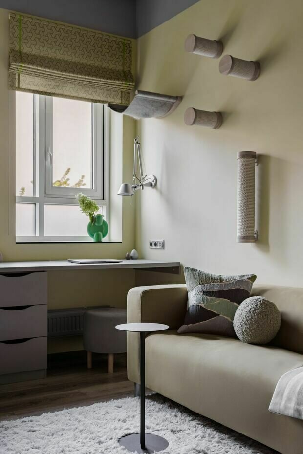 Фотография: Детская в стиле Современный, Квартира, Проект дня, Санкт-Петербург, 2 комнаты, 60-90 метров, Индивидуальный проект, Соня Кондрашина – фото на INMYROOM