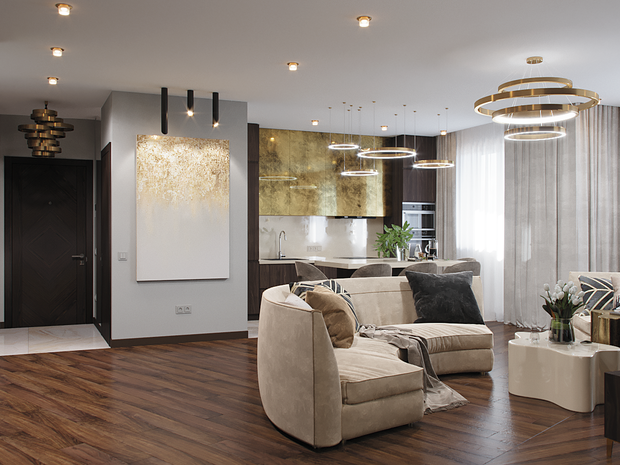 Фото из портфолио Vanilla&chocolate – фотографии дизайна интерьеров на INMYROOM