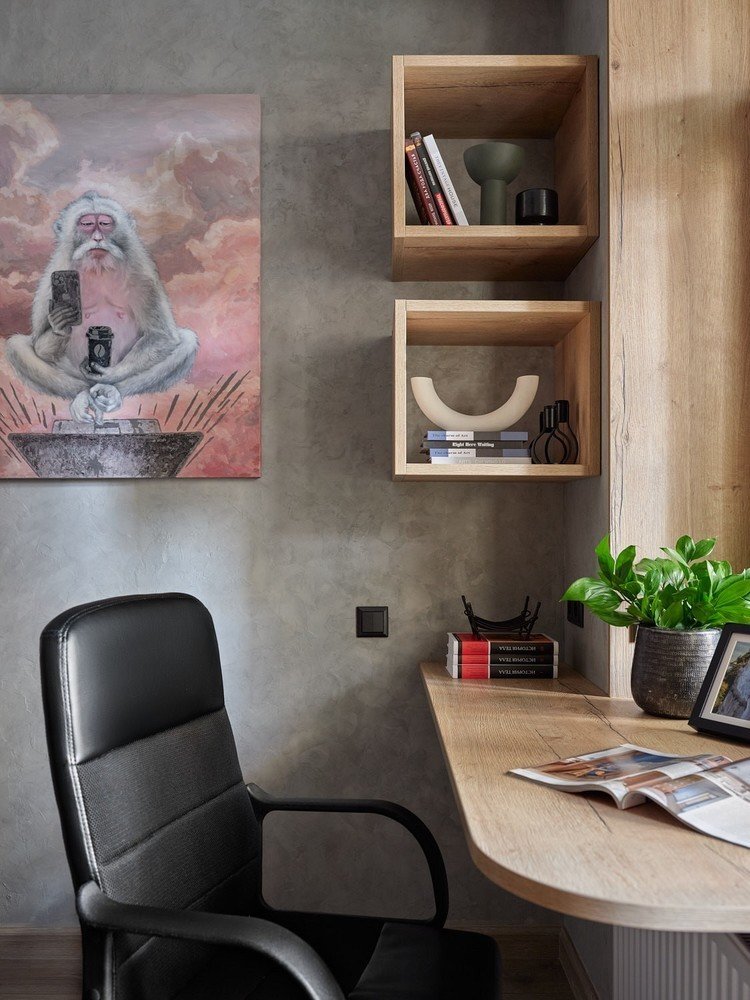 Фотография: Кабинет в стиле Современный, Лофт, Малогабаритная квартира, Квартира, Студия, Проект дня, Москва, до 40 метров, Дина Удальцова – фото на INMYROOM Фотография: Кабинет в стиле Современный, Лофт, Малогабаритная квартира, Квартира, Студия, Проект дня, Москва, до 40 метров, Дина Удальцова – фото на INMYROOM