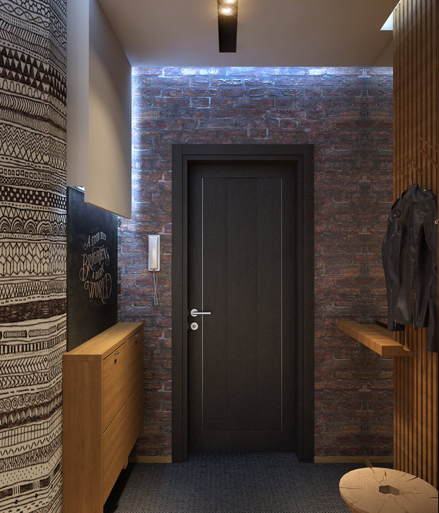 Фото из портфолио Дизайн квартиры-студии – фотографии дизайна интерьеров на INMYROOM