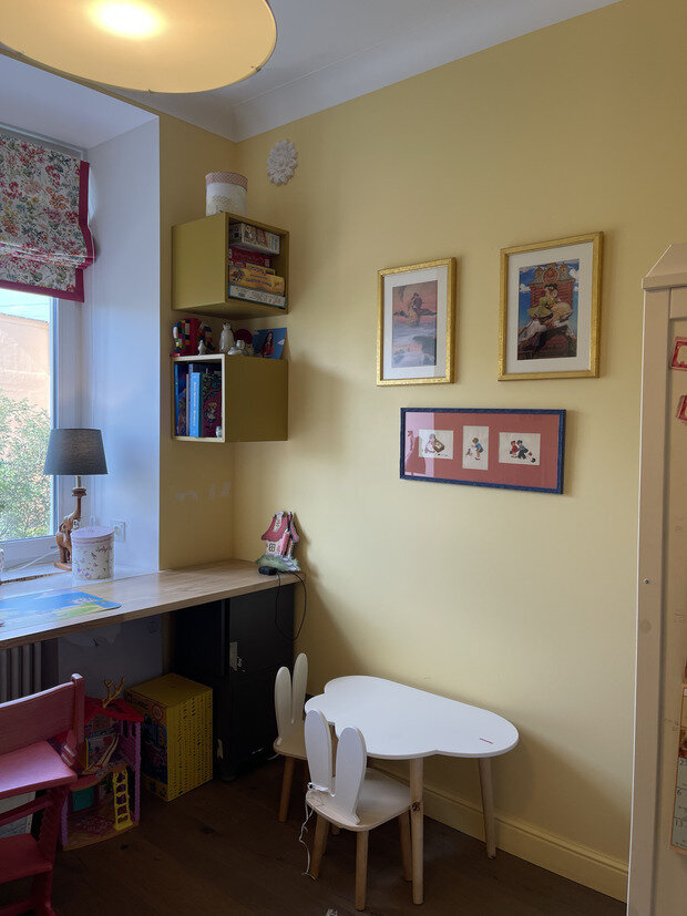 Фотография: Детская в стиле Современный, Эклектика, Винтажный, Ремонт на практике – фото на INMYROOM