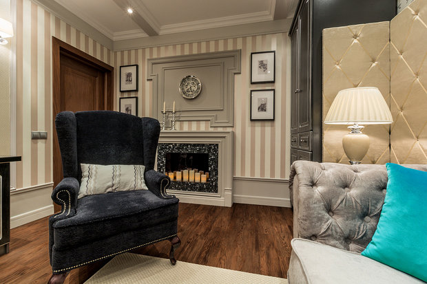 Фото из портфолио "Английская неоклассика" – фотографии дизайна интерьеров на INMYROOM