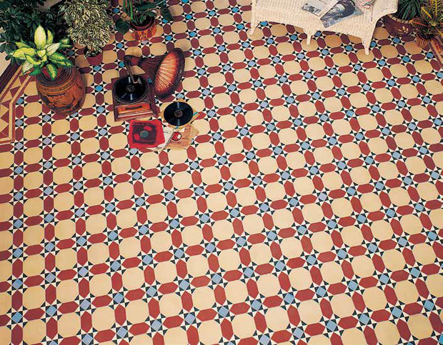Фото из портфолио Напольная плитка Victorian Floor Tiles – фотографии дизайна интерьеров на INMYROOM