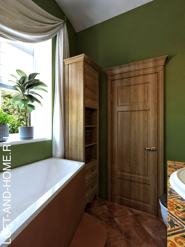 Фото из портфолио АКАДЕМИЯ ПАРК, КОЛОНИАЛЬНЫЙ – фотографии дизайна интерьеров на INMYROOM