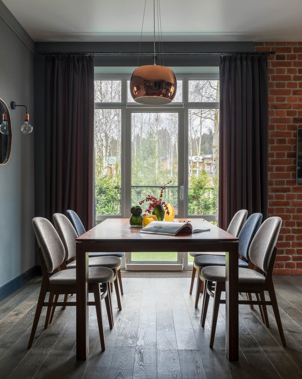 Фото из портфолио Дом в Подмосковье на берегу Истры – фотографии дизайна интерьеров на INMYROOM