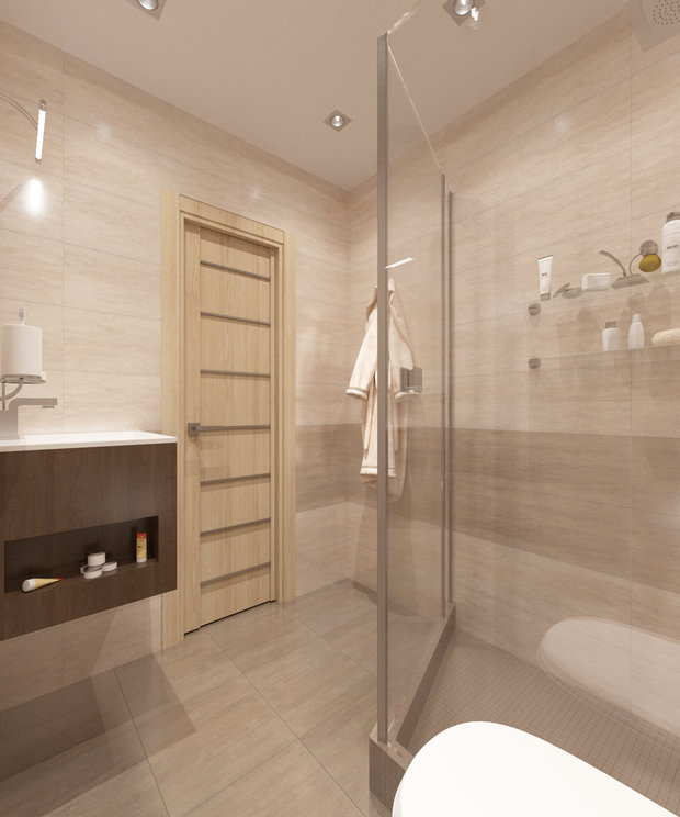 Фото из портфолио Студия 35 кв.м. в Череповце – фотографии дизайна интерьеров на INMYROOM