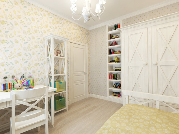 Фотография: Детская в стиле Прованс и Кантри – фото на INMYROOM