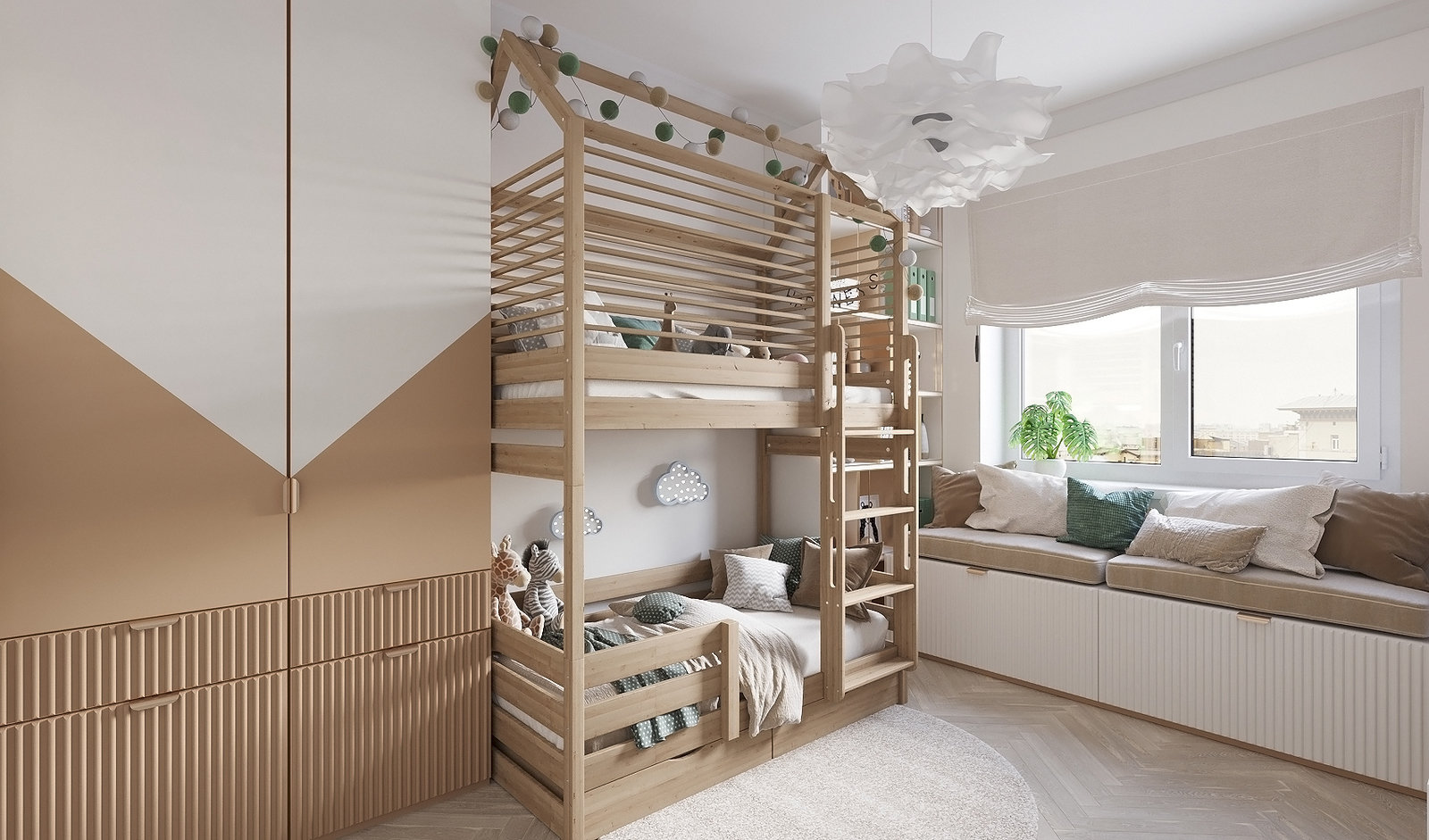 Фото из портфолио Детская комната в современном стиле – фотографии дизайна интерьеров на INMYROOM Фото из портфолио Детская комната в современном стиле – фотографии дизайна интерьеров на INMYROOM