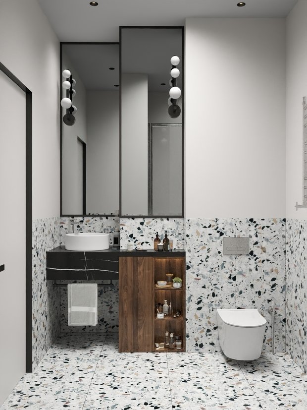 Фото из портфолио Апартаменты в апарт-отеле – фотографии дизайна интерьеров на INMYROOM