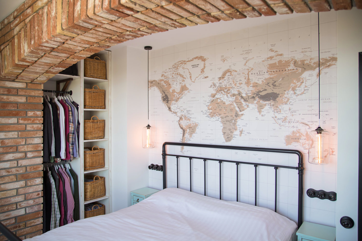 Фотография: Спальня в стиле Лофт, Квартира, Украина, Проект недели, Монолитный дом, 3 комнаты, 60-90 метров, Роман Луценко, Днепр – фото на INMYROOM Фотография: Спальня в стиле Лофт, Квартира, Украина, Проект недели, Монолитный дом, 3 комнаты, 60-90 метров, Роман Луценко, Днепр – фото на INMYROOM