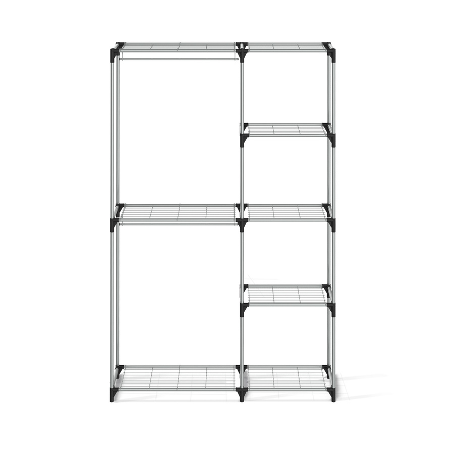 Гардеробная система Айзенах серого цвета