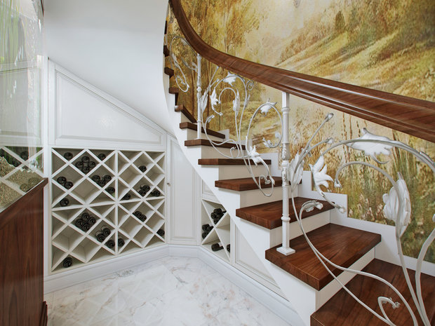 Фото из портфолио интерьер дома в п. Ратомка под Минском – фотографии дизайна интерьеров на INMYROOM