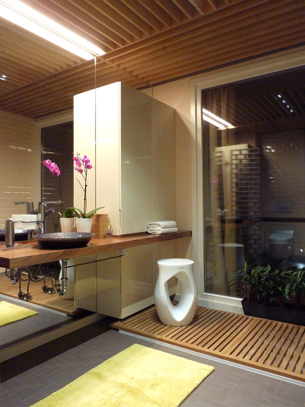 Фотография: Ванная в стиле Современный, Проект недели, Москва, ID project, энциклопедия_инженерные_коммуникации – фото на INMYROOM