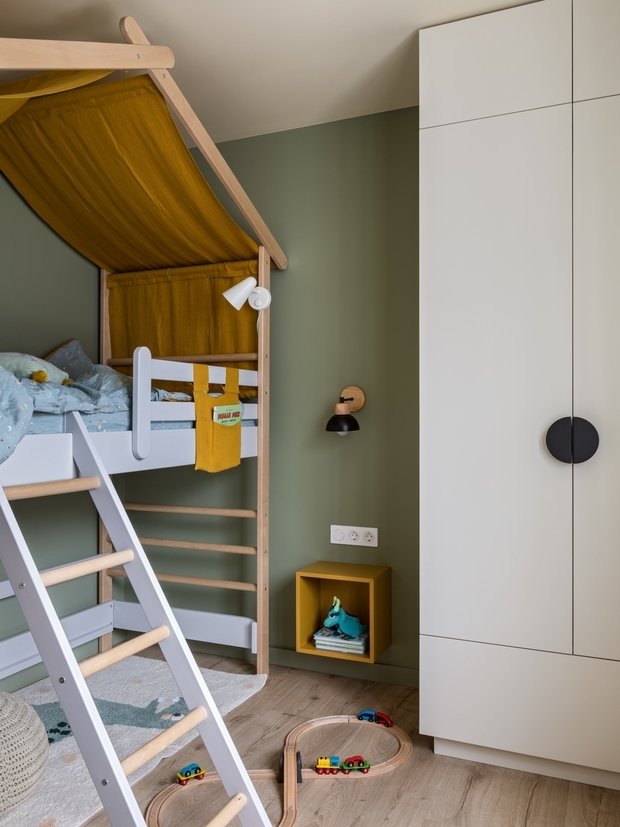 Фотография: Детская в стиле Современный, Эклектика, Квартира, Проект недели, Минск, 4 и больше, 60-90 метров, Екатерина Успенская – фото на INMYROOM