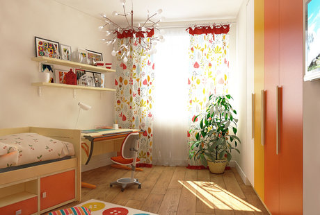 Квартира в Москве - детская комната.