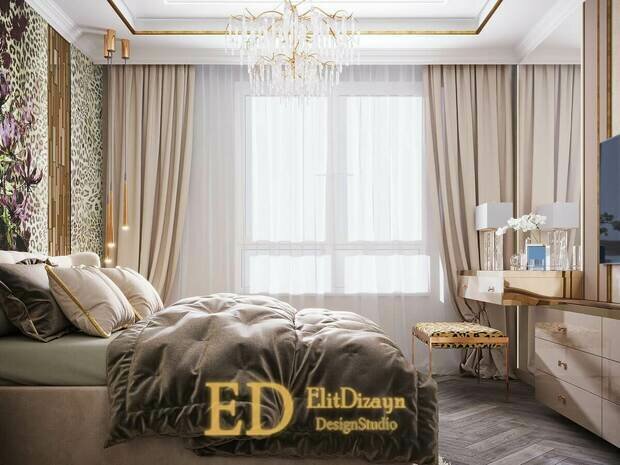 Фото из портфолио Квартира Ар-деко – фотографии дизайна интерьеров на INMYROOM