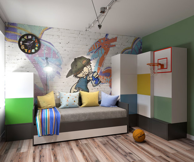 Фото из портфолио Простые сложности. Детская. – фотографии дизайна интерьеров на INMYROOM