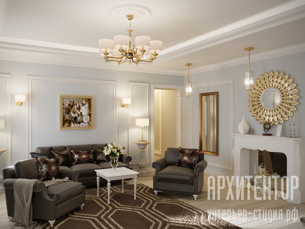 Фото из портфолио Квартира на Казначейской ул. – фотографии дизайна интерьеров на INMYROOM
