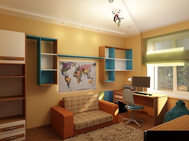 Фото из портфолио Детские – фотографии дизайна интерьеров на INMYROOM