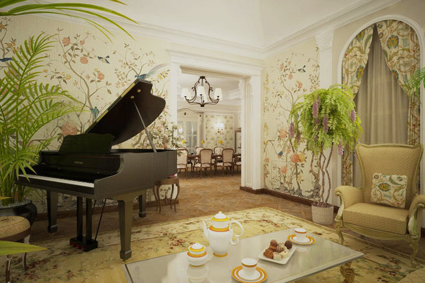 Фото из портфолио Загородный дом в поселке "Павлово", 1000 м2 – фотографии дизайна интерьеров на INMYROOM