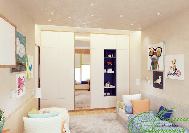 Фото из портфолио Игровая комната без излишеств – фотографии дизайна интерьеров на INMYROOM