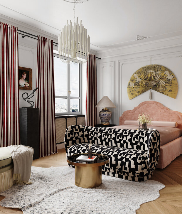 Фотография: Спальня в стиле Восточный, Эклектика, Малогабаритная квартира, Квартира, Студия, Проект недели, Москва, до 40 метров, Дейси Аушева – фото на INMYROOM