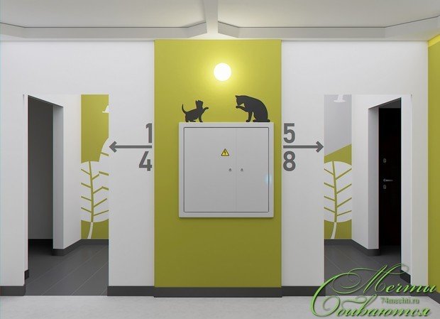 Фото из портфолио Интерьеры подъезда многоквартирного дома – фотографии дизайна интерьеров на INMYROOM