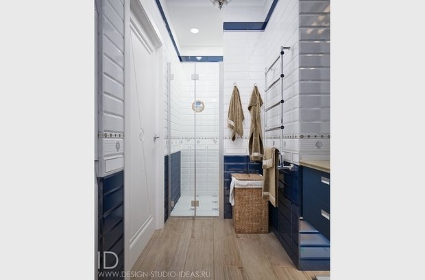 Фото из портфолио СОВРЕМЕННАЯ КЛАССИКА НА ГАГАРИНСКОМ, 137м² – фотографии дизайна интерьеров на INMYROOM