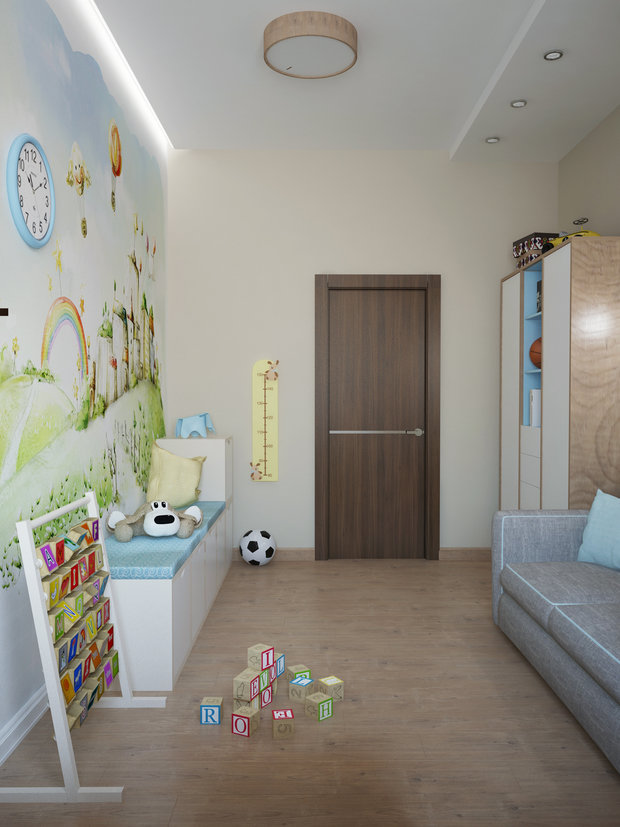 Фото из портфолио Квартира 110 кв.м – фотографии дизайна интерьеров на INMYROOM