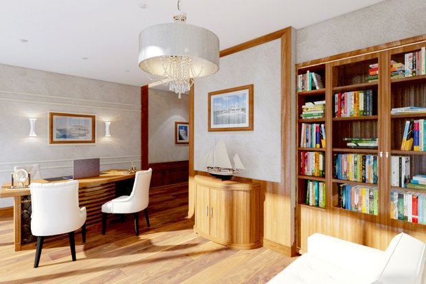 Фото из портфолио Офис. Кабинет Руководителя – фотографии дизайна интерьеров на INMYROOM