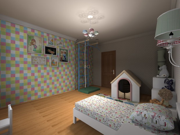 Фото из портфолио Детская – фотографии дизайна интерьеров на INMYROOM