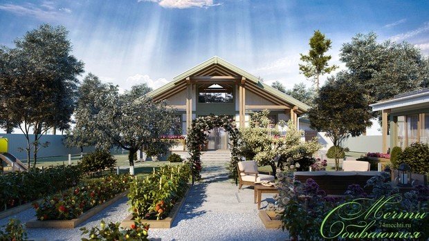 Фото из портфолио Шале по-уральски – фотографии дизайна интерьеров на INMYROOM