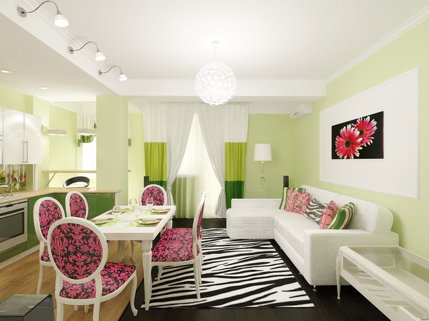 Фото из портфолио Арт - интерьер 60 кв. м – фотографии дизайна интерьеров на INMYROOM