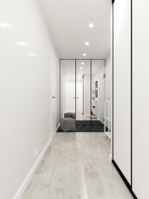 Фото из портфолио Квартира в скандинавском стиле для молодой семьи  – фотографии дизайна интерьеров на INMYROOM