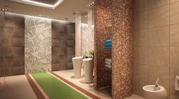 Фото из портфолио Коралловый релакс – фотографии дизайна интерьеров на INMYROOM