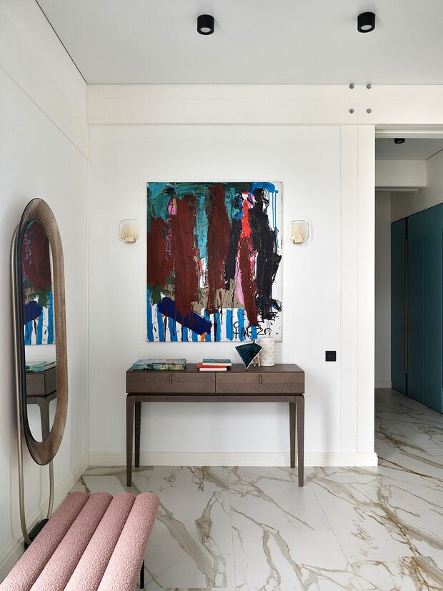 Фотография: Прихожая в стиле Современный, Проект дня, Дача, Подмосковье, Блочный дом, 4 и больше, Более 90 метров, Марина Жеренко – фото на INMYROOM