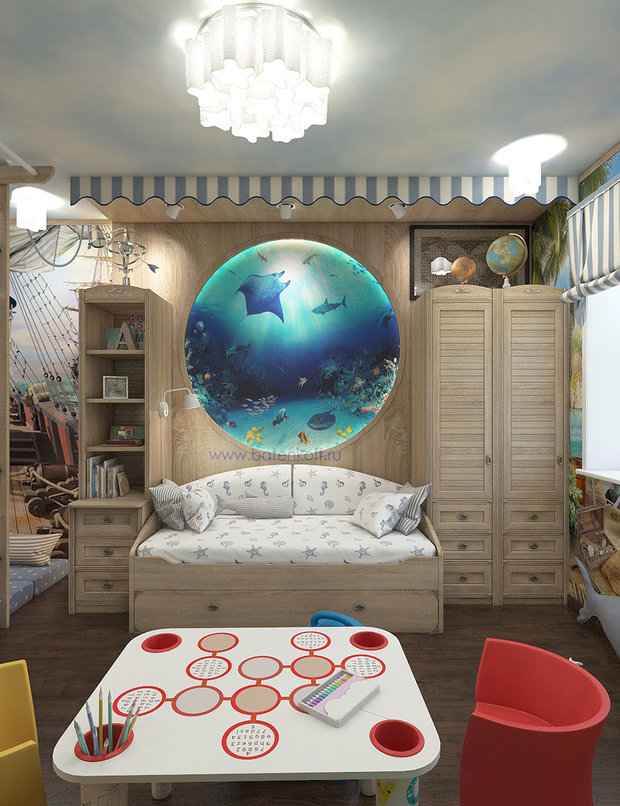 Фото из портфолио Дизайн квартиры в г. Москва – фотографии дизайна интерьеров на INMYROOM