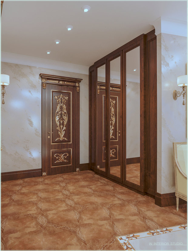 Фото из портфолио Русская Классика – фотографии дизайна интерьеров на INMYROOM