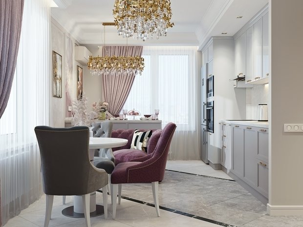 Фото из портфолио 3-х комнатная квартира в ЖК SREDA – фотографии дизайна интерьеров на INMYROOM