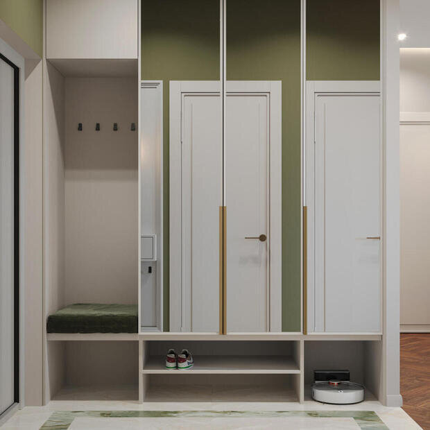 Фото из портфолио Дизайн-проект квартиры в ЖК «17/33 Петровский остров» в стиле современной и французской классики – фотографии дизайна интерьеров на INMYROOM