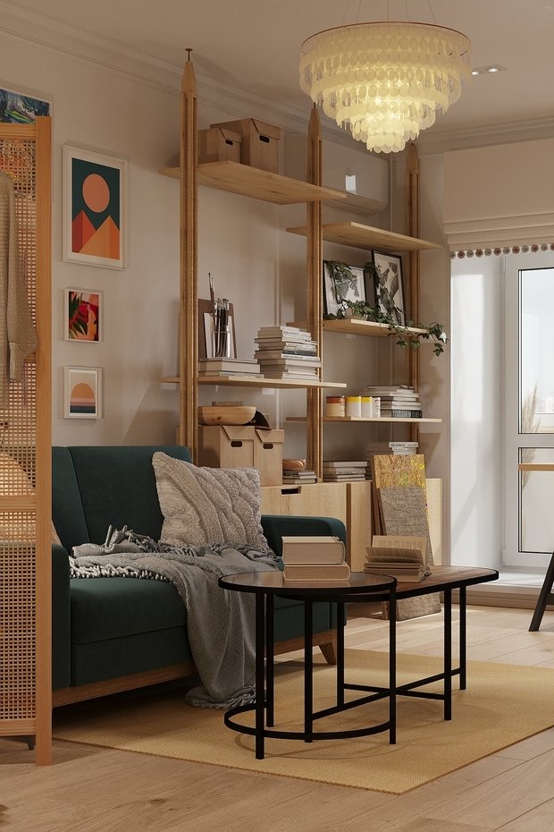 Фото из портфолио «Aloha» в г. Самара на 32,75 кв.м – фотографии дизайна интерьеров на INMYROOM