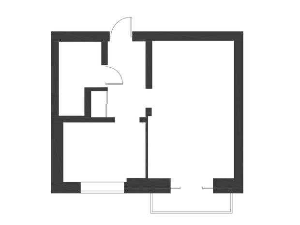 Фотография: Планировки в стиле , Квартира, Дома и квартиры, Проект недели – фото на INMYROOM
