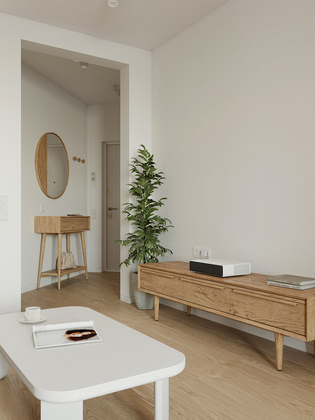 Фото из портфолио Однокомнатная квартира СПб, 45 м2 – фотографии дизайна интерьеров на INMYROOM