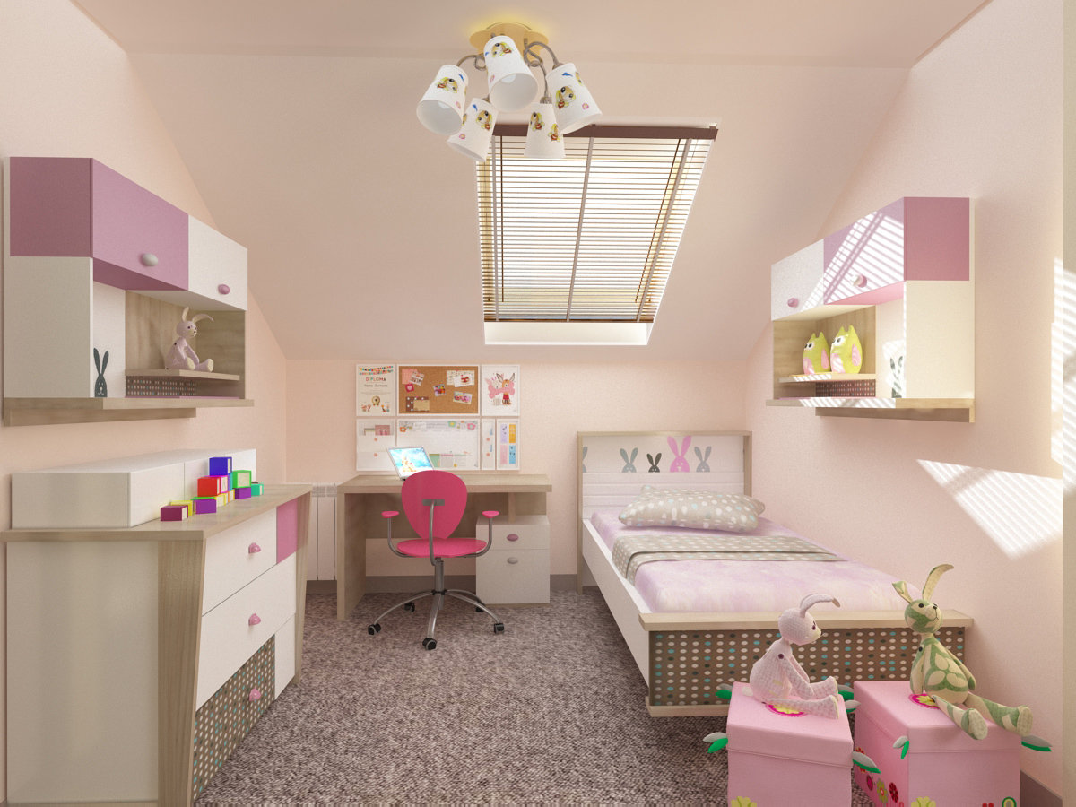 Фото из портфолио Мансарда для всей семьи – фотографии дизайна интерьеров на INMYROOM Фото из портфолио Мансарда для всей семьи – фотографии дизайна интерьеров на INMYROOM